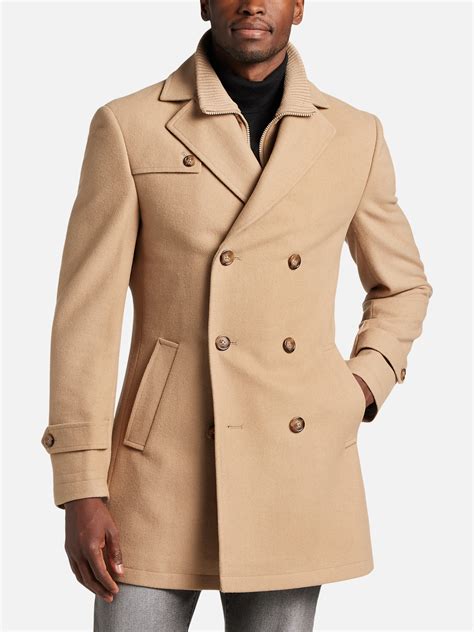 michael kors classic fit peacoat|michael kors wool winter coats.